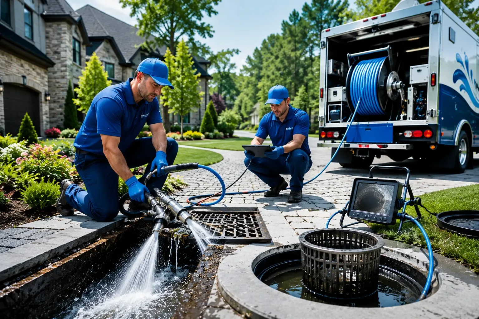 Local outdoor drain cleaning professionals in Aguirre, PR